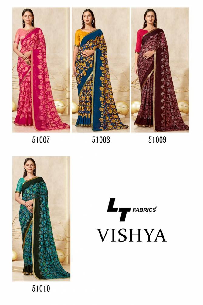 Vishya By Lt 51001-51010 Daily Wear Sarees Catalog